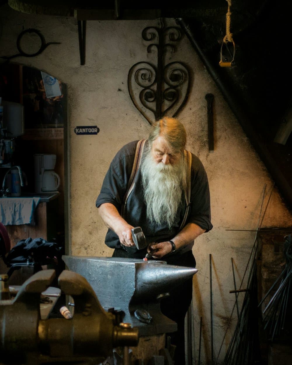 Vakwerk achter het product